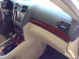 2007 LEXUS LS460, WHITE, L MODEL, 4.6L, AT, 2WD,  Z26377